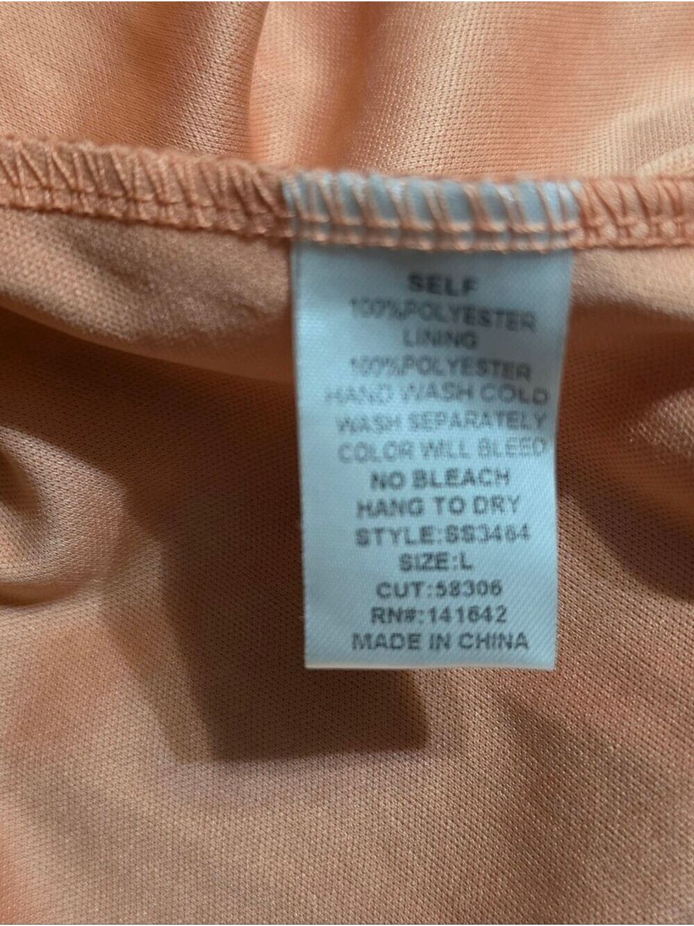 She & Sky V-Neck Dress Large - Picture 5 of 6